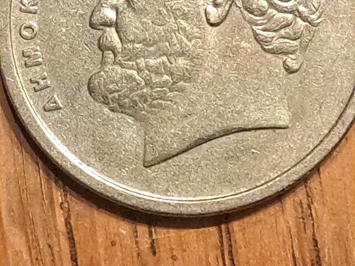 1990 Greece 10 Drachmes Portrait of  Democritus (460-370 BC) Atom 7.5g 26mm Coin - Picture 6 of 10