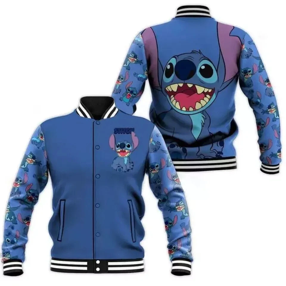Lilo Stitch Baseball Jacket
