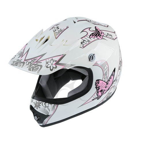 DOT Youth Kids Helmet Dirt Bike ATV Motocross Off-Road S/M/L/XL Goggles Gloves - Picture 19 of 67