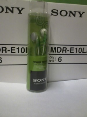Sony MDR-E10LP In-Ear Stereo Headphone -MDRE10LP Green \