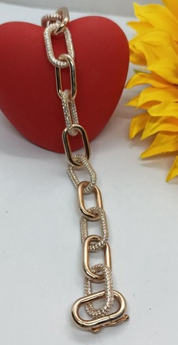 Pulsera Plata Mujer Jersey Ovalados Náuticos Circonitas MM 11x18 CM 18,50 Arti - Imagen 6 de 17