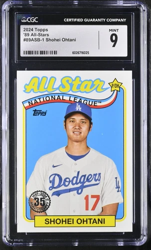 2024 Topps '89 All-Stars #1 Shohei Ohtani CGC 9