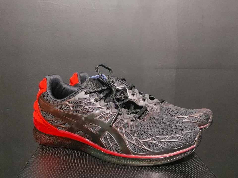 ASICS Gel-Quantum Infinity 2 Sneaker 1021A187 Black/Red (MEN'S 9) *NO BOX* - Image 3 of 4