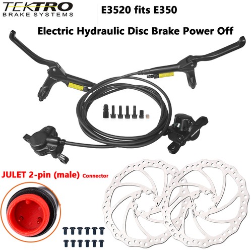 TEKTRO E3520 E-bike Brake 900/1850mm Electric MTB Power Control Hydraulic Brake - Picture 1 of 15
