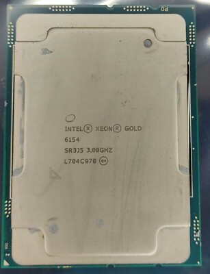 Intel Xeon Gold 6154 SR3J5 FCLGA3647 18-Core 200W Server Prozessor CPU