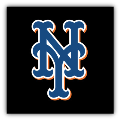 6/'/' or 8/'/' 3/'/' New York Mets MLB Baseball Logo Car Bumper Sticker Decal 5/'/'