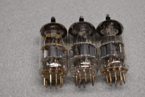6DJ8 ECC88 Amperex Audio Receiver Preamp Vacuum Tubes Tested Trio - Picture 1 of 5