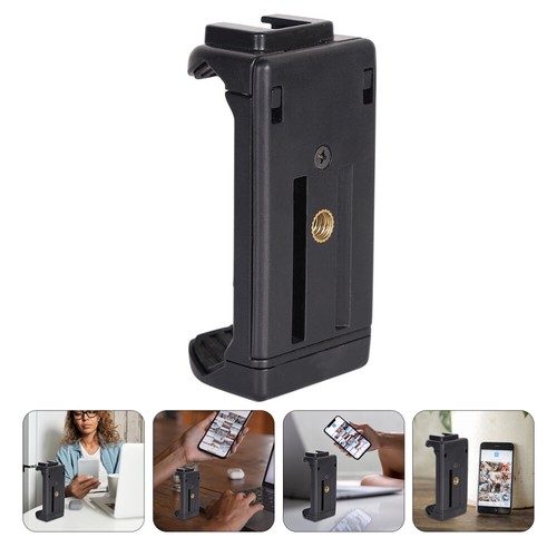 Photography Tripod Holder Phone for Light Stand Smartphone Clamp - Photo 10 sur 12