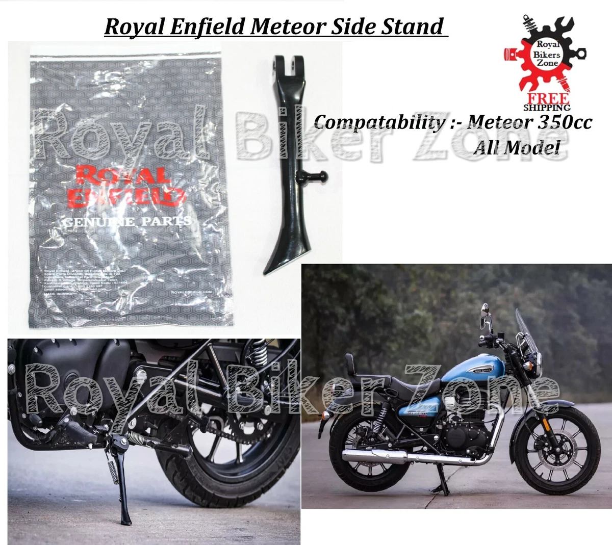 Royal enfield sale side stand