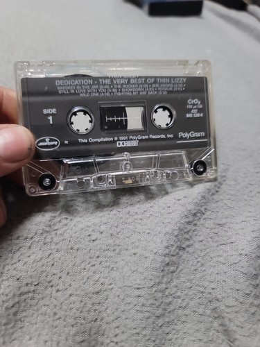 THIN LIZZY DEDICATION THE VERY BEST OF THIN LIZZY GREATEST HITS CASSETTE - Picture 6 of 6