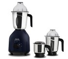 Philips Steele 3-Jar Mixer Grinder, 750-Watt, BLue ,Model - ‎HL7713/01 Green