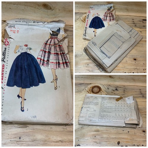Konvolut 60+ Vintage Schnittmuster Kinder Herren Damen Simplicity McCall’s 40er-60er Jahre - Bild 10 von 22