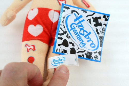 Hasbro Operation 9” Plush Red Shorts Licensed Board Game Toy Factory 2024 NWT - Picture 3 of 4
