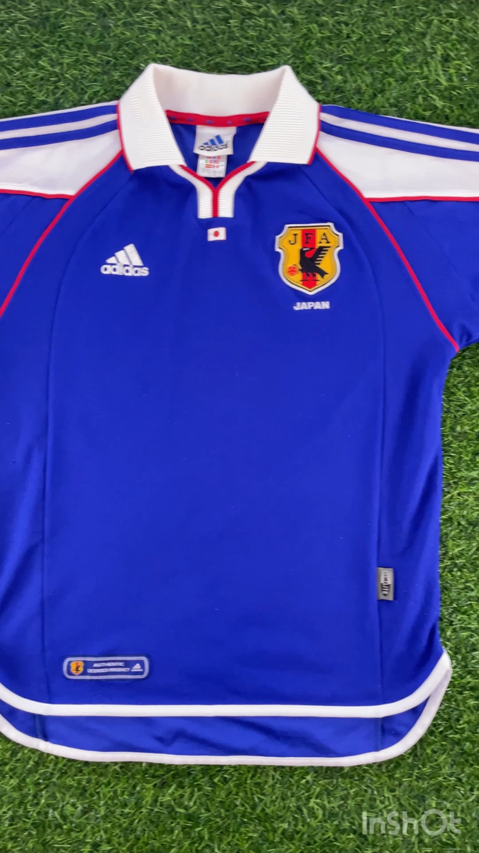 Rare Vintage! Japan 2001 Official Jersey Shirt Kit – JPN L