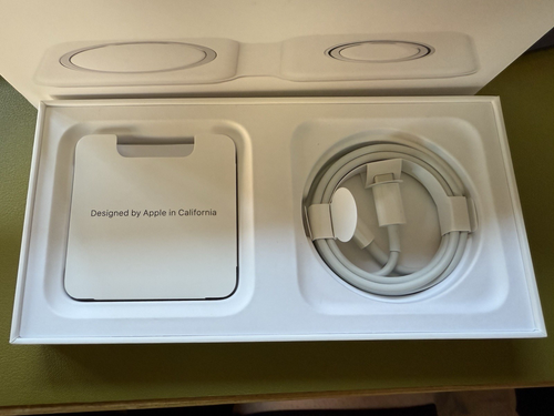 GENUINE APPLE MAGSAFE DUO CHARGER BOXED - Zdjęcie 7 z 12