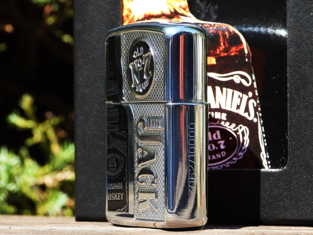 I Know Jack Daniels Zippo Lighter - Armor Case - Old No. 7