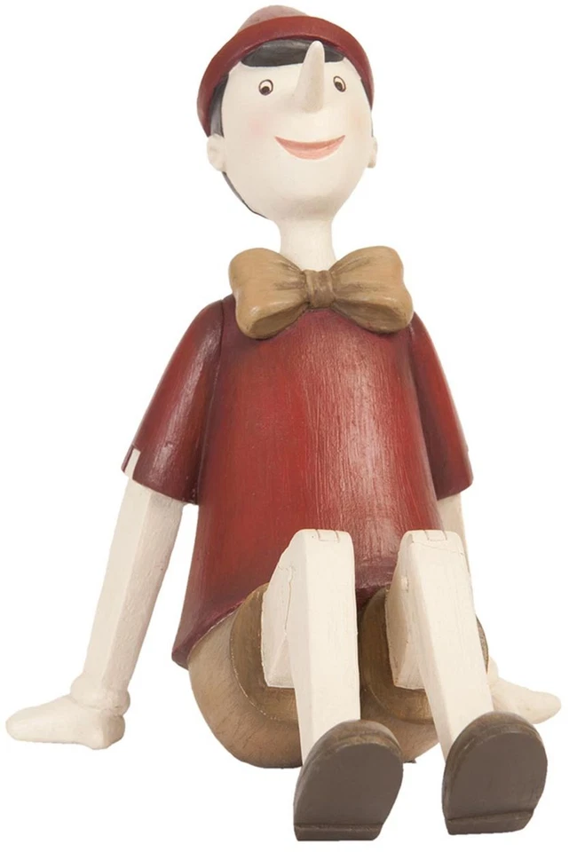 6PR0658 Clayre Eef - Dekofigur sitzend PINOCCHIO - Bild 1 von 1