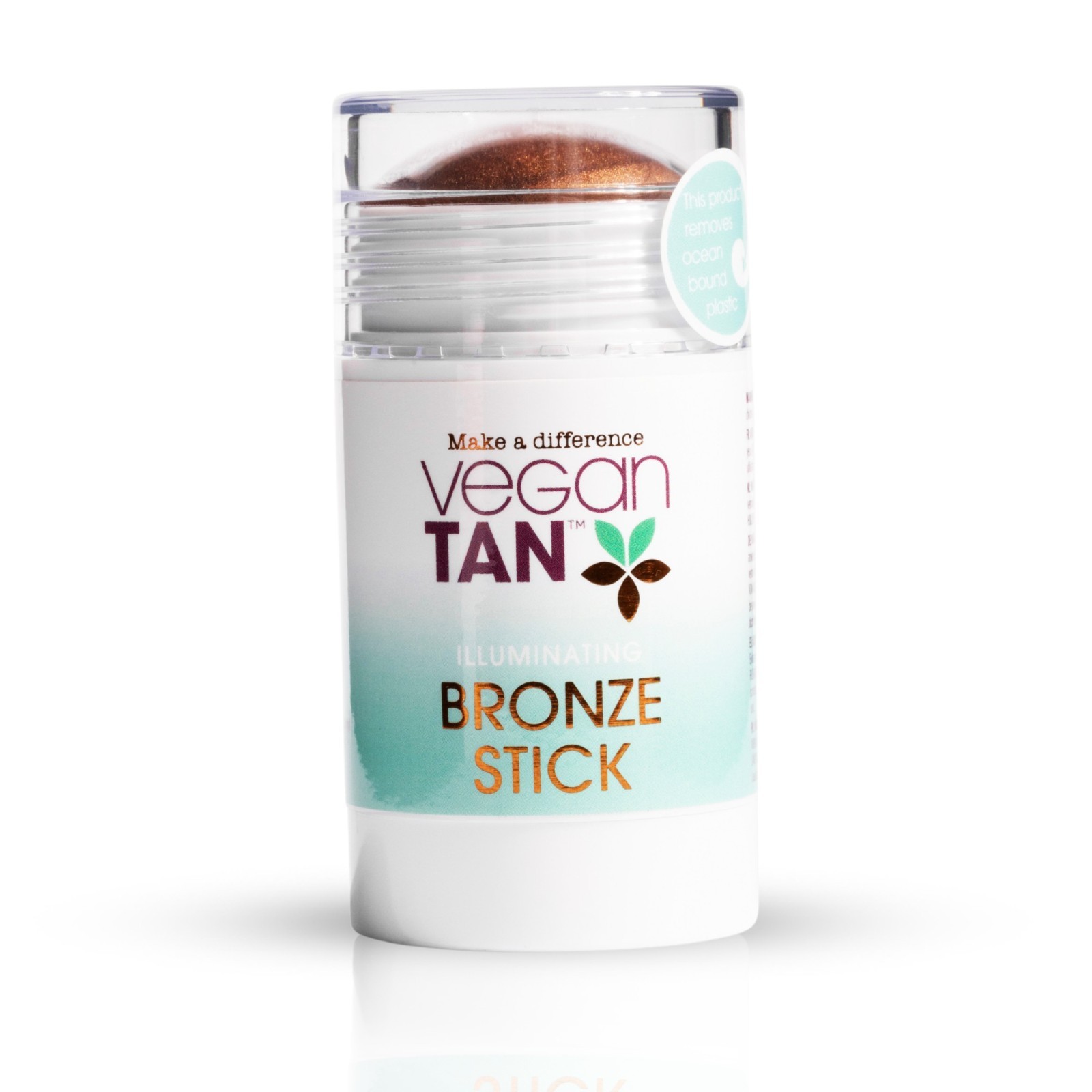 Vegan Tan Illuminating Bronze Stick 38g in Blue - Image 2
