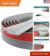 Carpet Floor Transition Strip Self-Adhesive Edging Trim for Tiles and Carpets...