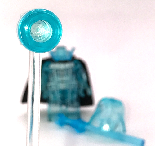 Darth Vader Custom Printed on official lego parts Prototype Monochrome Star Wars - Picture 6 of 8