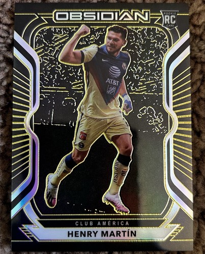 2020-21 Panini Obsidian Henry Martin Rookie RC Refractor /10 Club America