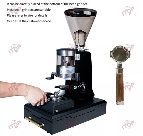 58mm Coffee Portafilter Cleaner Drawer-type Electric Coffee Powder Cleaning - Foto 13 di 18