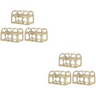  2 PCS Card Box Hochzeit Party Bevorzugt Container Süßigkeitenschachteln