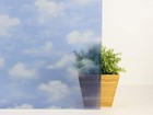 Fablon FAB10276 Clouds Self Adhesive Window Film, 78.74 x 17.71 inches, Blue 