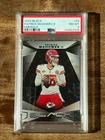 2024 PANINI BLACK PATRICK MAHOMES II # 54 EMERALD /15 - PSA 8 NM-MT - POP 4