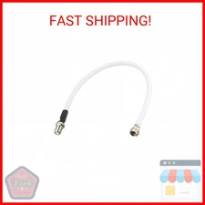 uxcell RG6 Coax Cable F Type Male to F Type Female Coaxial Cable 2 Feet