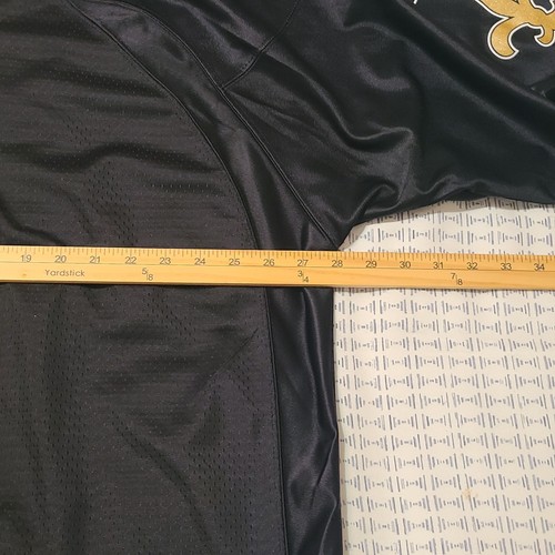 Reebok New Orleans Saints Drew Brees #9 Equipment On Field NFL Jersey 2XL Length - Picture 9 of 12