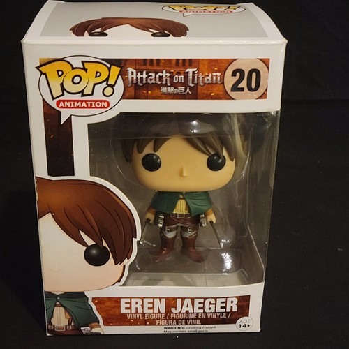 4-Attack On Titan Funko Pop-Eren Jaeger, Mikasa Ackerman, Kairi, Eren (Titan Form) - Bild 18 von 23