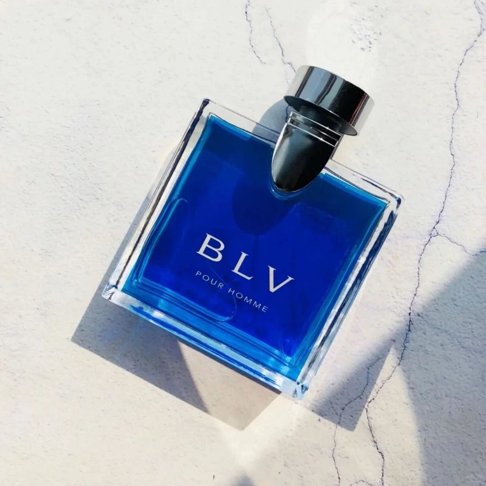 Bvlgari BLV Pour Homme Eau De Toilette Spray EDT 3,4 FL Oz 100 ml Para Hombres Foto 3 de 4