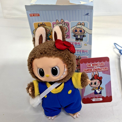 AUTHENTISCH POP MART LABUBU DIE MONSTER x SANRIO HELLO KITTY SECRET VINYL PLÜSCH
