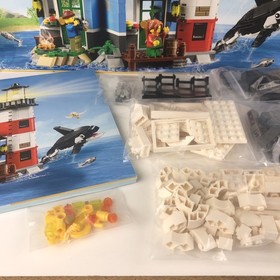 LEGO CREATOR Lighthouse Point 31051 Complete w/ Box Separator Orca Light Works 