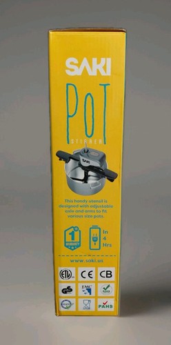 Saki Automatic Pot Stirrer Cooking With 2 Speeds Brand New (Open) - Picture 3 of 6