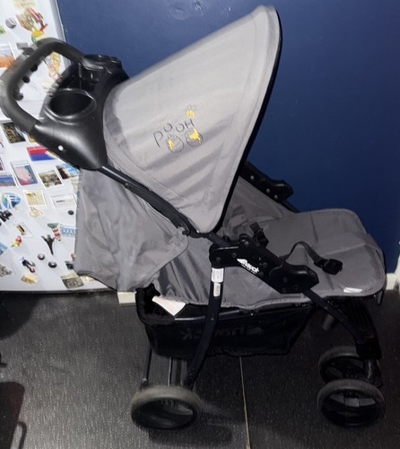 HAUCK Shopper SLX Pram Push Chair Buggy Stroller Plus Bassinet Winnie The Pooh - Bild 12 von 13