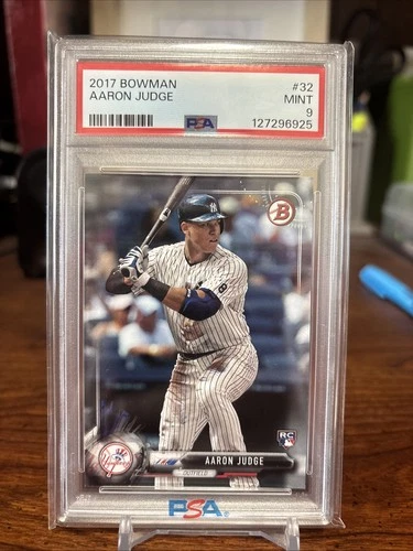 2017 Bowman Aaron Judge #32 (RC) PSA 9