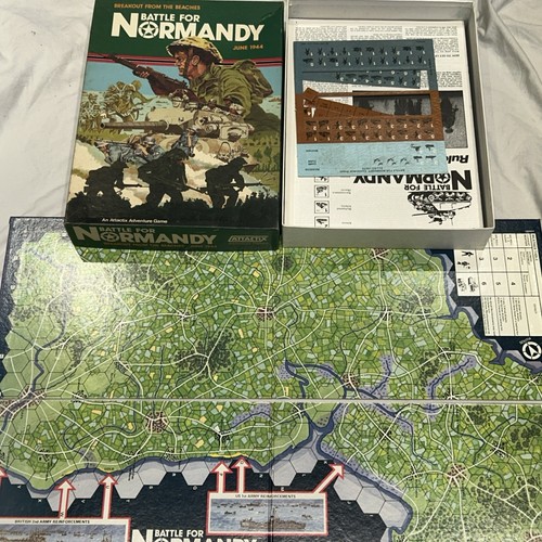 Attactix 1982 - Breakout from the Beaches - June 1944 Battle for Normandy (rare) - Picture 16 of 24