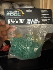 Growers Edge Trellis Netting 6.5'x10' with 6"squares