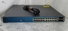 CISCO CATALYST 3560-E WS-C3560E-24PD-E V01 Gigabit Ethernet Switch 24-Port PoE