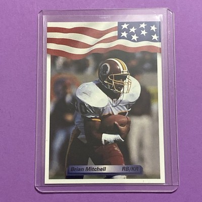 1992 All World - Brian Mitchell #186 Washington Redskins