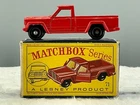 Matchbox Lesney 1964 #71B Jeep Gladiator" Green" Mint boxed original