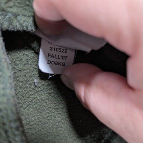 Vintage Old Navy Button Up Hoodie Damen Mantel Jacke Army Green Größe L - Bild 9 von 10