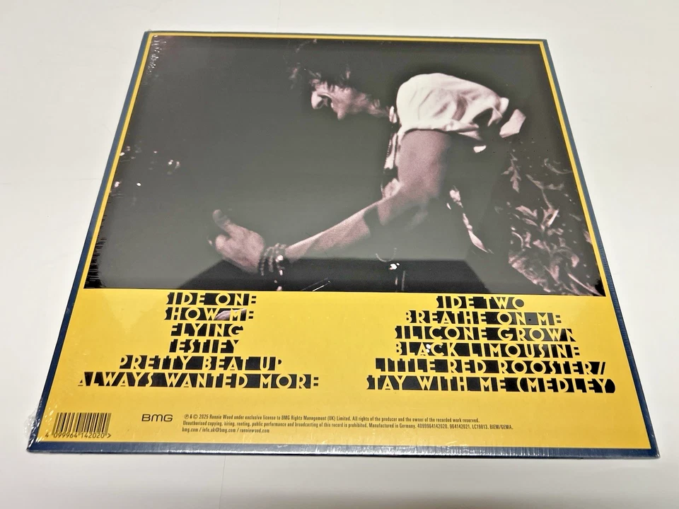 Ronnie Wood Live At Electric Ladyland RSD 2025 Turquoise Vinyl - New Sealed Copy - Image 3 of 4