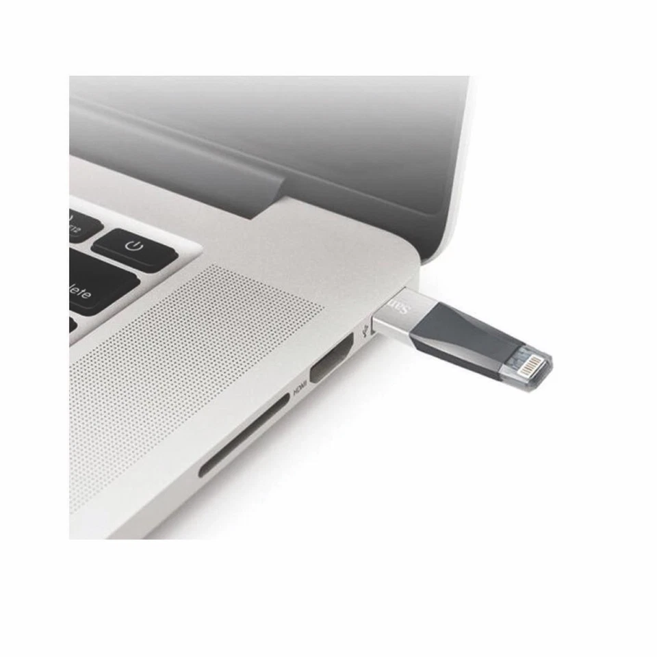 SanDisk iXpand Mini Flash Drive Stick 128GB USB 3.0 for iPhone/iPad - Image 4 of 4