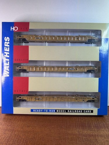 HO Scale 933-3941 Walthers NSC 3-Unit 53' Well Car Set TTX # 620549