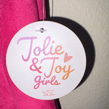Jolie  Joy Girls Pink Pleated Skirt XL/16 Elastic Waist Pull-On K2M2774C