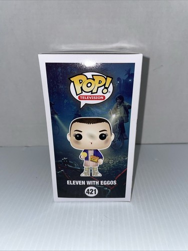 Funko Pop! Vinyl: Stranger Things - Eleven with Eggos #421 - Picture 4 of 6