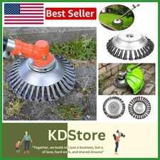 Durable Carbon Steel Weed Brush for Garden Trimmers